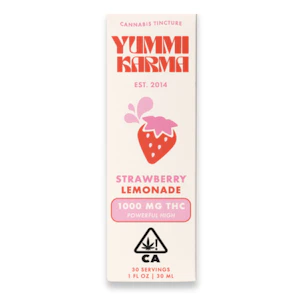 Yummi Karma - Yummi Karma - Strawberry Lemonade - Tincture - 1000mg THC - 30ml
