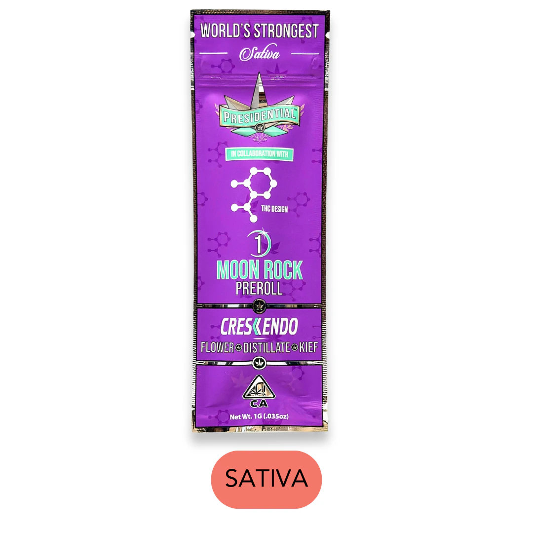 Presidential - Presidential - Moonrock Preroll - Crescendo - Infused Preroll - 1.0g Main Image