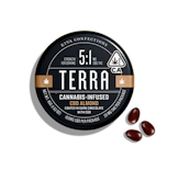 Kiva Terra Bites 100mg 1:1 Chocolate Almonds 