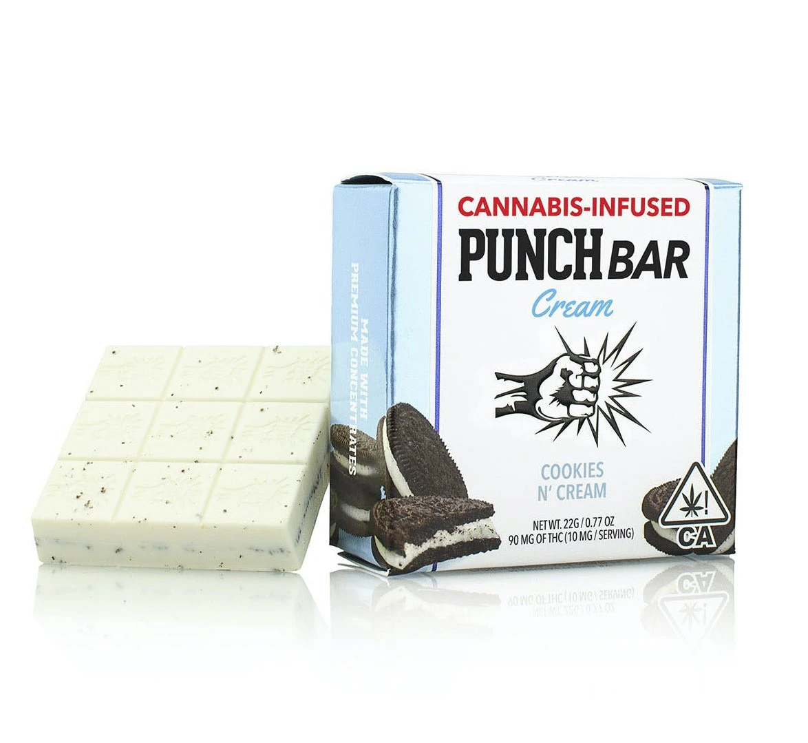 Punch Edibles - Punch Edibles - 100mg Bar - Cookies N' Cream Main Image