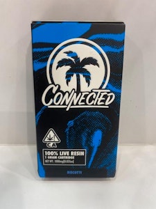 Connected - Biscotti 1g Live Resin Cart - Connected