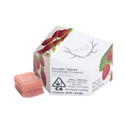 210mg 20:1 CBD Hybrid Strawberry Gummies (20mg CBD, 1mg THC - 10 pack) - WYLD