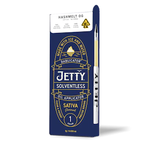 Jetty Extracts - Hashmelt OG - Solventless Dablicator - 1g (SH) - Jetty