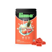 Lime - Fruit Punch Live Resin Gummies 100mg