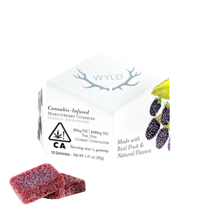 WYLD - Wyld: Marionberry Gummies