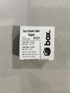 Box - Box Ice Cream Cake Sauce 1g