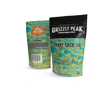 GRIZZLY PEAK FARMS - Grizzly Peak - Green Lantern - 5g Shake Sack