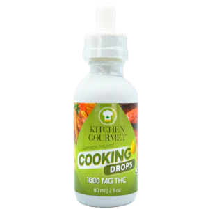 Kitchen Gourmet - Cooking Drops 1000mg 2oz Tincture - Kitchen Gourmet