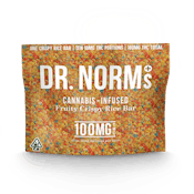 Dr. Norm's FRUITY Crispy Rice Bar 100mg