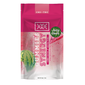 Dixie - Watermelon Synergy 1:1 200mg 10 Pack Gummies - Dixie