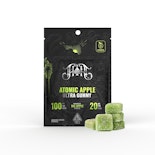 100mg THC Atomic Apple Gummies (20mg - 5 pack) - Heavy Hitters