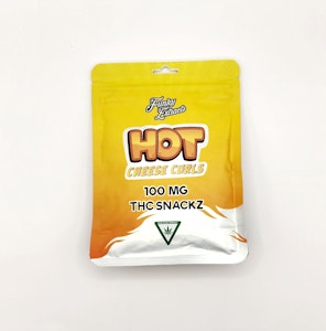 Funky Hot Cheese Curls 100mg