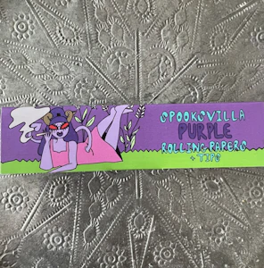 Spooksvilla - Purple - King Size Rolling Pprs + Tips