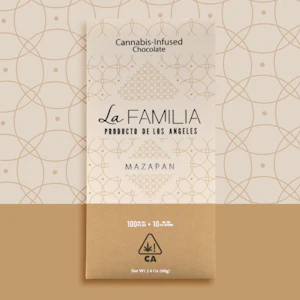 LA FAMILIA - La Familia Chocolate 100mg Mazapan $20