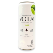 Voila - Lime - Beverages - 10mgTHC/5mgCBD - 12oz