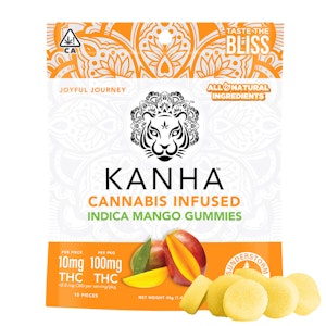 KANHA - Kanha Indica Mango Gummies 100mg