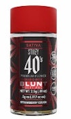 STIIIZY - 40's Infused Mini Blunts - Strawberry Cough - 2.5g 5pk