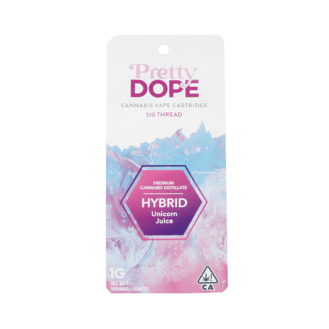 Pretty Dope - Pretty Dope - Unicorn Juice Vape 1g Main Image