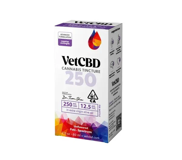 VETCBD - Vet CBD Regular Strength 20:1 CBD Tincture 250mg 2oz Main Image