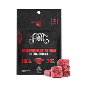 HEAVY HITTERS - Heavy Hitters - 100mg - 5ct Gummies - Strawberry Storm
