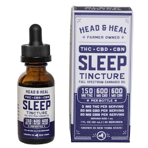 Head & Heal - Head & Heal - Sleep Tincture THC:CBD:CBN - 150mg