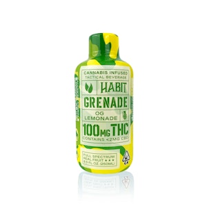 HABIT - HABIT - Tincture - OG Lemonade - Grenade - 8.5oz - 100MG