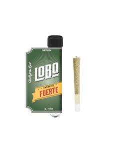 Lobo - Lobo - Fuerte infused glass-tip joint - Papa Smurf - 1g