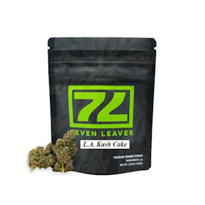 West Coast Cure - Seven Leaves Indoor - LA Kush Cake 34%