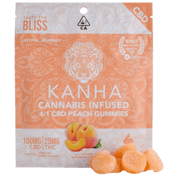 [Kanha] CBD Gummies - 4:1 - Peach