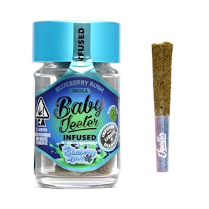 Jeeter -  2.5g Blueberry Kush Liquid Diamonds Infused Pre-Roll Pack (.5g - 5 Pack) - Baby Jeeter