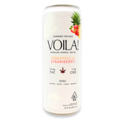 Voila - Pineapple Strawberry - Beverages - 10mgTHC/5mgCBD - 12oz