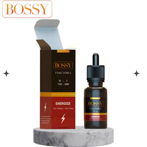 Bossy Drop Energize Tincture 200:THC 20:CBD