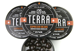 Kiva Terra Espresso Beans 100mg