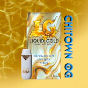 Liquid Gold | Live Resin Disposable | Chitown OG | 2g