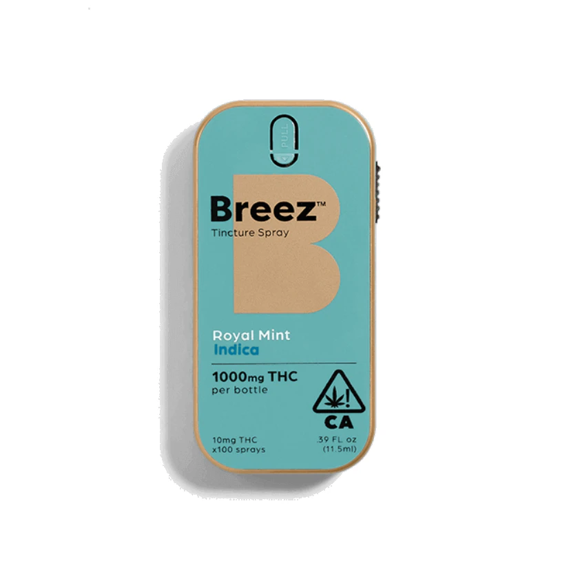 Breez - INDICA ROYAL TINCTURE SPRAY 1000MG - BREEZ Main Image