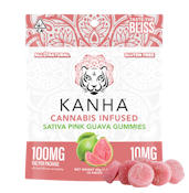 Kanha 100mg Pink Guava Sativa Gummies