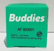 Buddies AF Berry Live Resin 1g