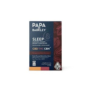 Papa & Barkley - Sleep CBN Pomegranate Dark Chocolate