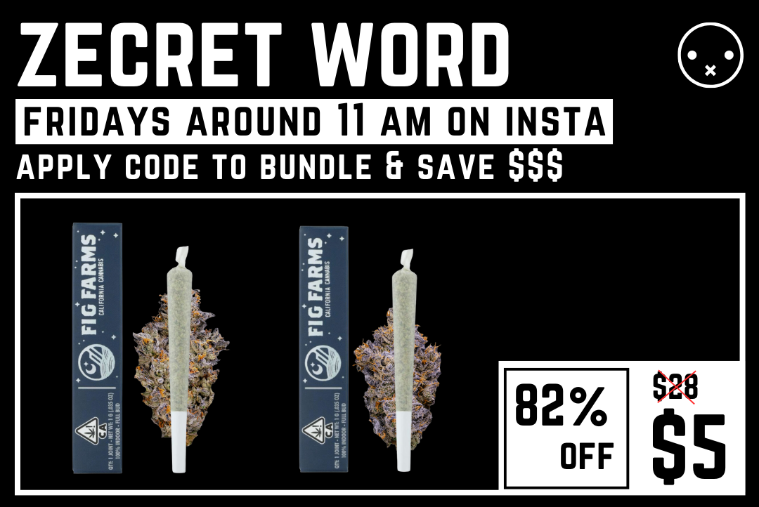 82% off 2g Fig Farms Zecret Word Bundle picture