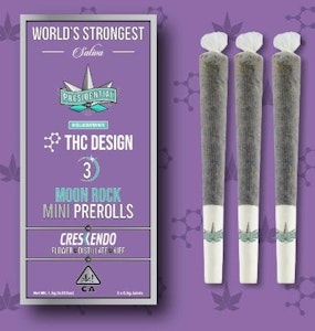 PRESIDENTIAL - Presidential Moon Rock Crescendo 3 Mini Pre-Rolls Pack 1.5g