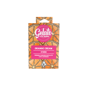 GELATO - Gelato - 1g Live Resin Cart - Orange Cream