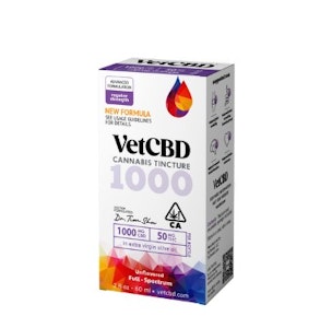 VETCBD - [VETCBD] Tincture - 50mg - 20:1 Regular Strength