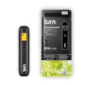 Turn Spiked Kiwi Punch Indica-Hybrid Disposable Vape 1g