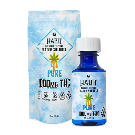 Habit - [Habit] THC Tincture - 1000mg - Pure (Sugar Free) Main Image