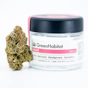 GREEN HABITAT - Green Habitat Roze 3.5g Flower
