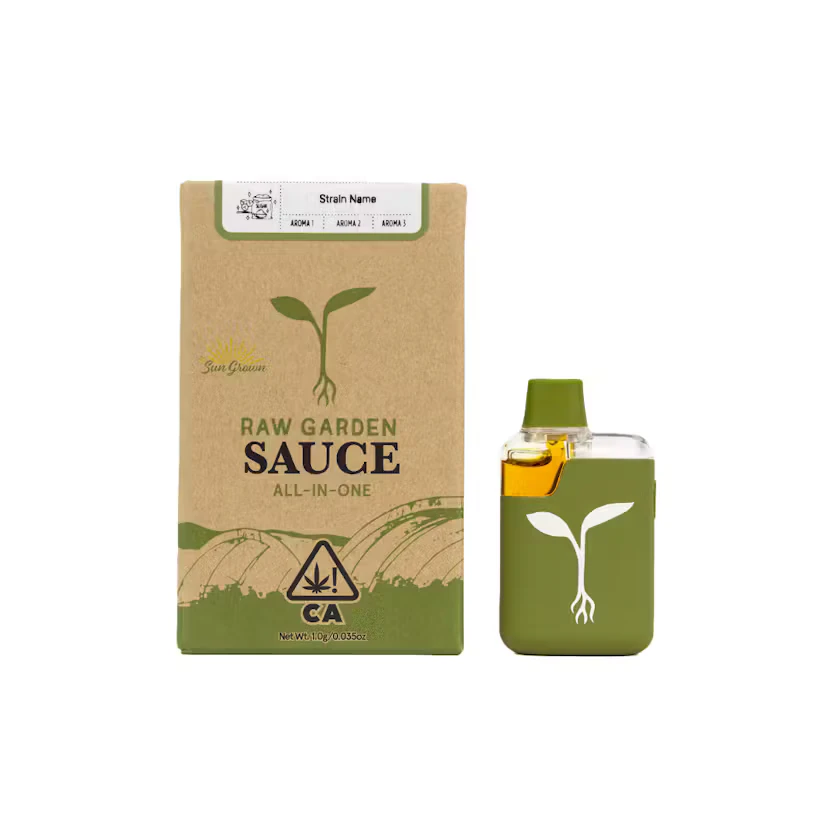 Raw Garden - Raw Garden | Sherbert Haze 1g (Sativa) - Sauce AIO Main Image