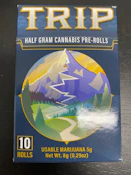 TRIP PACK - PAPAYA TRIP PACK OF 0.5G PRE-ROLLS