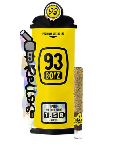 93 Boyz - Pineapple AK Infused Rello Blunt - 1.5g Main Image