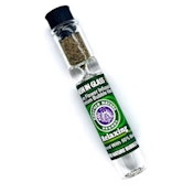 Relaxing - Hash in a Glass - Brother Nature Brands - .5g Bubble Hash Infused Prepacked Chillum
