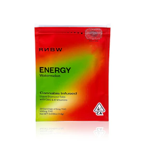 RNBW - RNBW - Edible - Energy - Diamond THC Tab - 20-Pack - 100MG